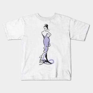 Fashion Illustration Kids T-Shirt